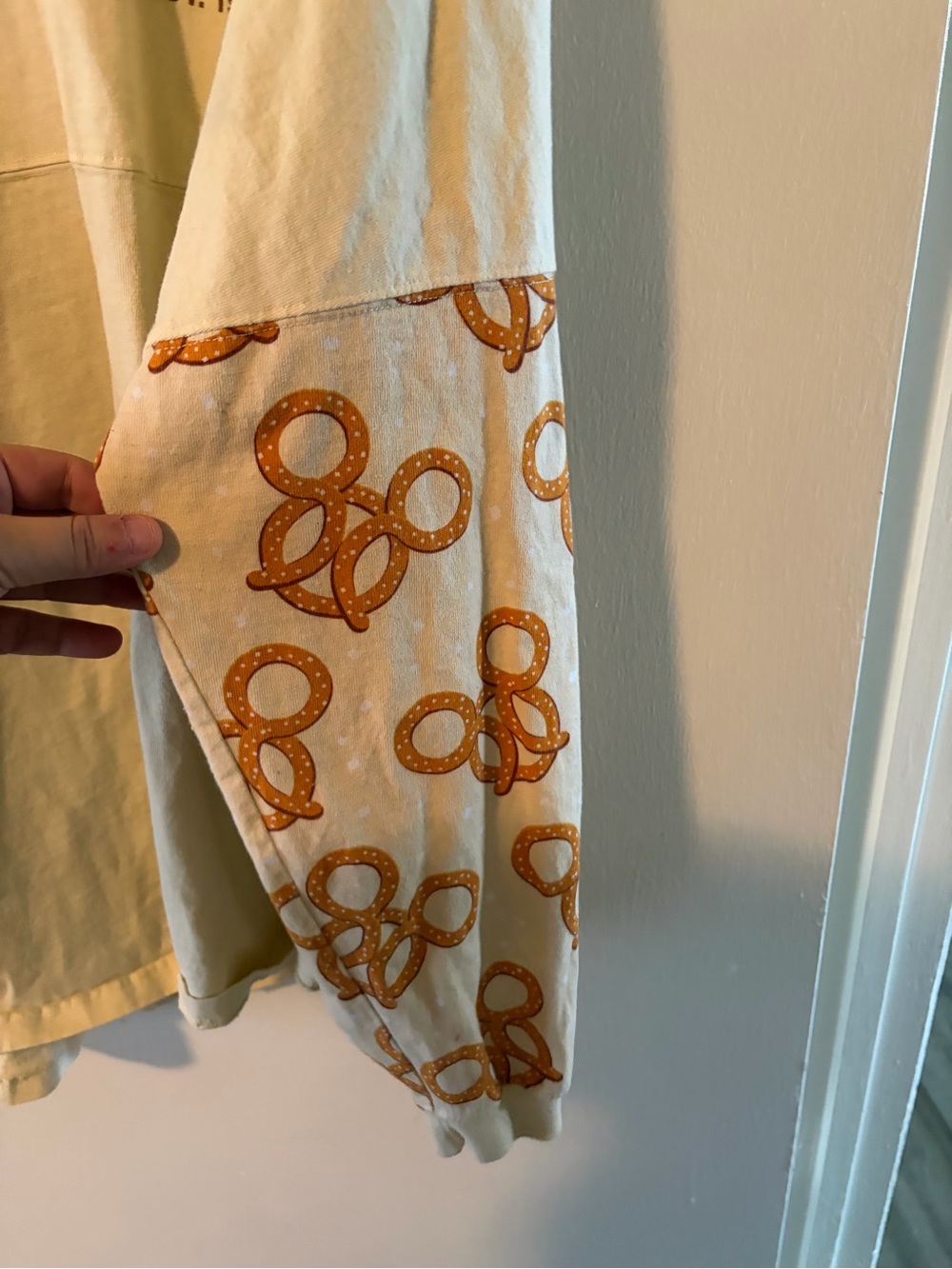 Disney Cream Graphic Pullover with Subtle Logo Print - Picture 4 of 7
